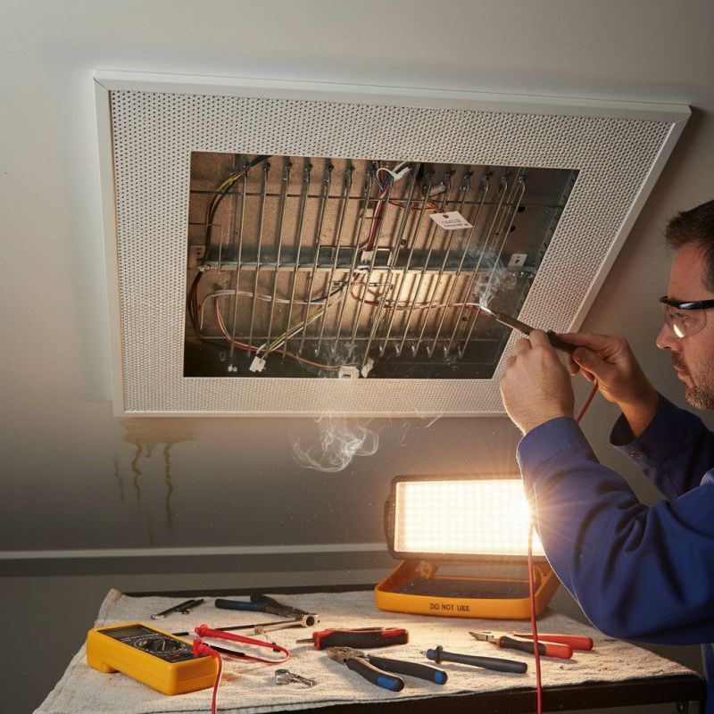 Electric Heating Repair detail